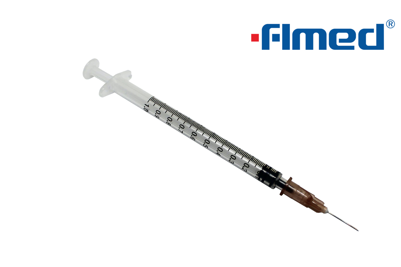 Syringe 1 ml avec aiguille hypodermique 26 g